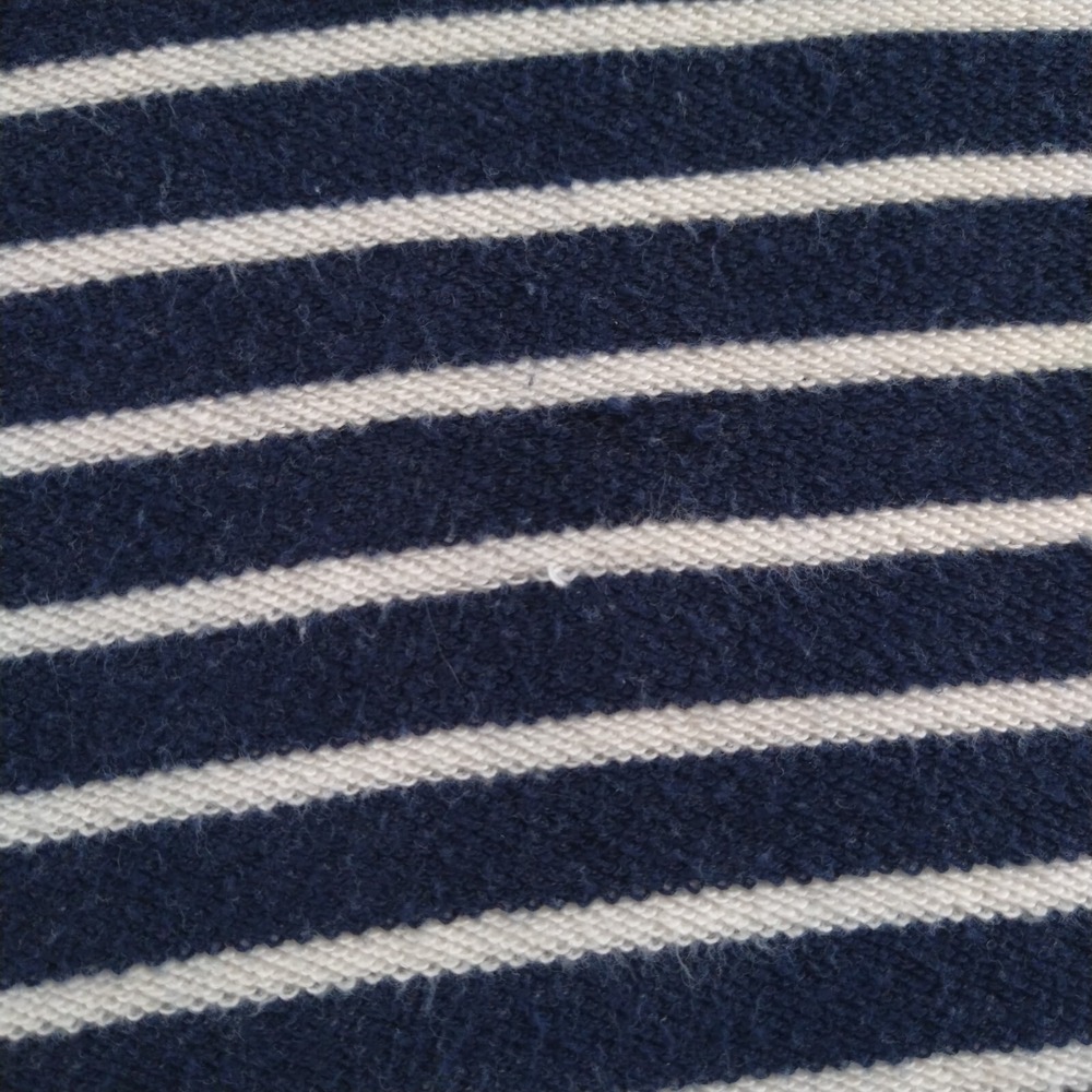 Lauren Jeans Co. Pullover Hoodie Ralph Lauren Womens Large Blue Striped Nautical - Picture 15 of 16